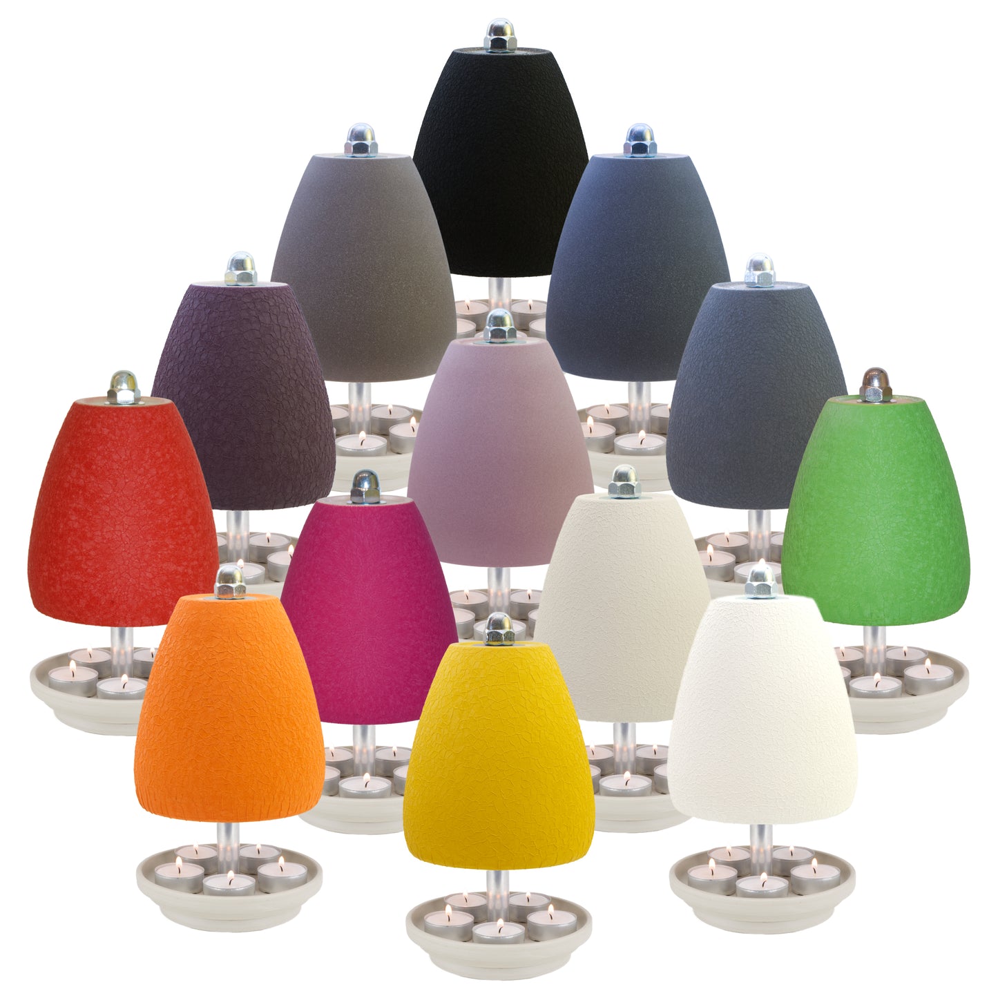 Teelichtlampe "ORCHIDEE" - Exclusive Keramik im Original Hornet-Design!