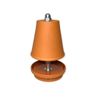 HP-Teelichtlampe - 23cm hoch/13cm breit - 4 Teelichter