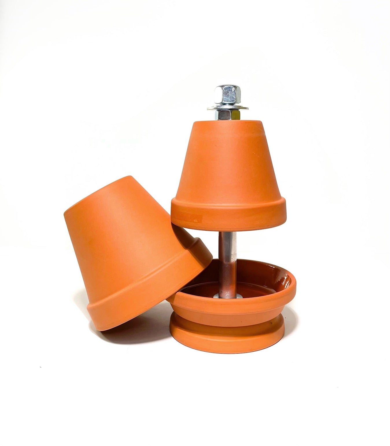 TLO-1-S-23/13-5er - Das A-Modell - Teelichtofen, Teelichtlampe - UNSERE BASICS = ALLE MIT DOPPELGLOCKE